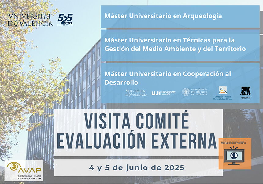 Visita Comité Evaluación Externa de la Agència Valenciana d'Avaluació i Prospectiva